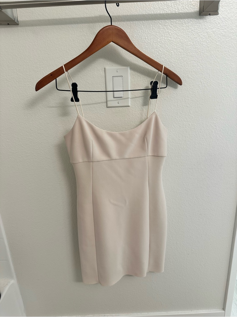 Bed and Bridge Cream mini Dress
